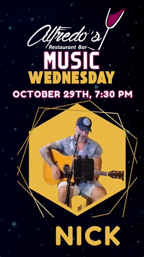 1.4K views · 14 reactions | "The music is back on! We missed you. At Alfredo's, the only thing better than our epic live bands is the flavor on our comeback menu!" | Alfredo's Restaurant Bar | Facebook