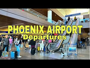 Phoenix Sky Harbor Terminal 3 Departures (PHX) - Arizona