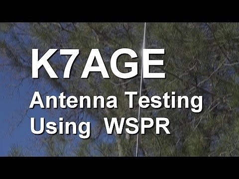 Antenna Testing Using WSPR