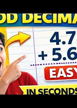 How to add decimals