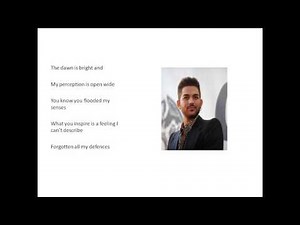 Adam Lambert - Map [FULL VERSION + Lyrics]
