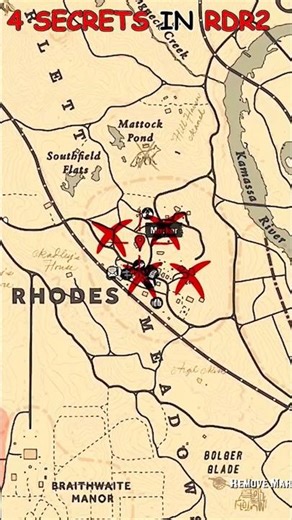 🔥 4 Hidden Secrets You Never Noticed in RDR2!