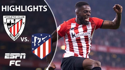 Athletic Club blanks Atletico Madrid 2-0 | LaLiga Highlights | ESPN FC