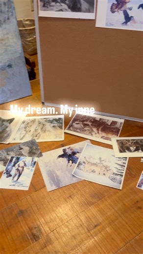 I was in the middle of setting up my inspiration board — surrounding...