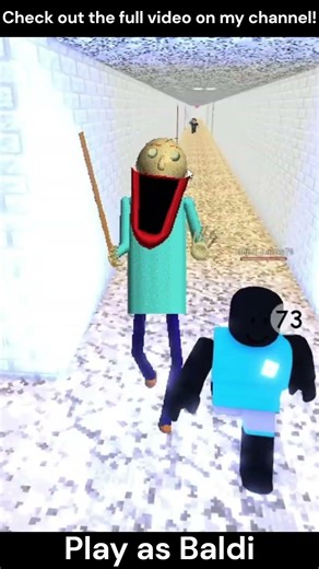 #baldimods #baldisbasics #roblox #baldi | Play as Baldi