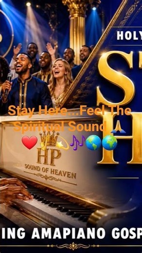 Holy Piano Sessions SA #8- Stay Here...Amapiano Gospel for Deep Surrender 🙏❤🎹🎷💫🎶🌎🌍#music #short