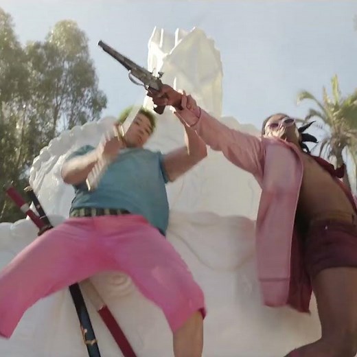 Ussop & Zoro VS Mr. 5 Fight Scene - One Piece Live Action Netflix #onepiece