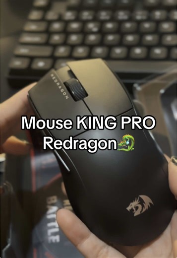 Mouse Sem Fio King Pro da Redragon: Potência e Conforto