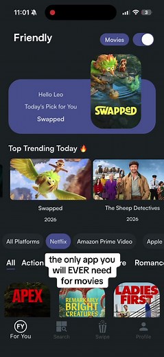 only movie app you need #appformovies #movieapp #netflix #friendly #whattowatch