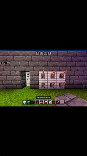 Minecraft Secret Password Door 🙊 #minecraft