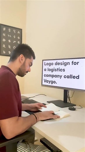 Keshav Grover on Instagram: "Logo design process for Vaygo, logistics and transportation company offering end-to-end supply chain solutions. The name blends “velocity” and “go,” symbolizing speed, direction, and seamless movement, the core of modern logistics. The mark features geometry that embodies momentum and precision, while maintaining a grounded, engineered structure that reflects trust and operational efficiency. . A sharp, minimal and clean logo was required for this brand . . . . . . .