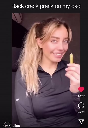 This prank is hilarious 😂😂😂 #prank #funny #fyp #hilarious #backcrackprank #foryou #trend