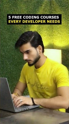Free Coding Courses 😎 #developer #coder #programmer #programming #codinglife