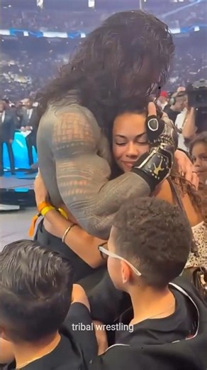 Roman Reigns And HIS family #wwe #wrestling #romanreigns #shorts