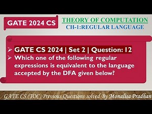GATE CS 2024 | Set 2 | Question: 12 Which one of the following regular expressions is equivalent to