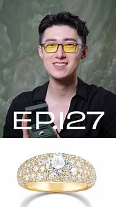 10K views · 3.4K reactions | EP.127 Diamond cocktail ring featuring micro pave setting with controlled irregularity with a 1CT center stone #jewelrydesigner #losangeles #finejewelry #customjewelry #entrepreneur #danielyujewelry #jewelry #diamonds #engagementring #highjewelry | DanielYu | Facebook