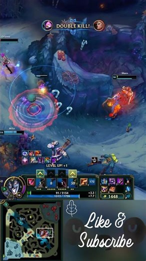 Down to Clown!! #leagueoflegends #shaco #gaming #shorts