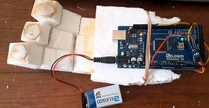 Can anyone explain why my project works when connected via USB but fails when supplied by battery. The battery was new,btw. Does the code need to be altered if the power supply changes? I'm a noob.