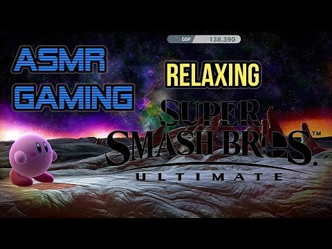 ASMR Gaming | Relaxing Super Smash Bros. Ultimate Nintendo Switch ★Controller Sounds + Whispering☆