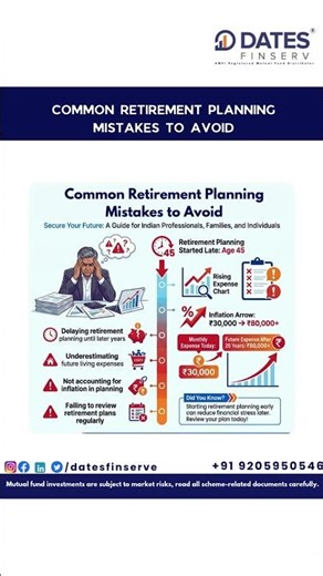 Top Retirement Planning Mistakes to Avoid | Secure Your Retirement Early