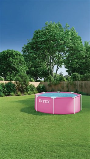 Ready to make a splash this summer? ☀️ Dive into backyard fun with this vibrant pink above-ground pool! At 8ft x 30in, it’s a fantastic size for cooling off and enjoying sunny days. The sturdy metal frame ensures easy setup, so you can start creating those precious family memories sooner. Get ready for endless summer enjoyment right at home! Tap to shop and transform your outdoor space. #fyp #abovegroundpool #summerfun #pinkpool #AIGC #Moras