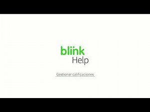 Tutorial | Calificaciones Blink | Gestión de la pantalla calificaciones | BlinkLearning