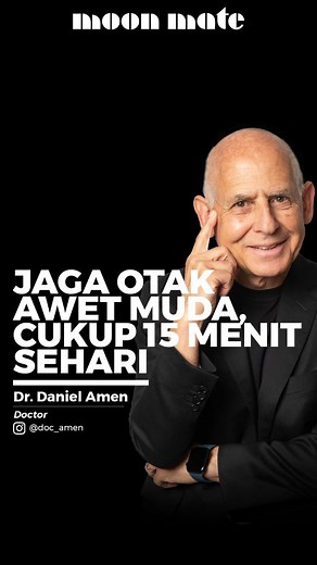 Moon Mate on Instagram: "Apa hal baru yang mau kamu coba supaya otakmu awet muda? 🧠 Dr. Daniel Amen menjelaskan bahwa latihan mental sama pentingnya dengan latihan fisik. Sedikit tekanan pada otak dan mencoba hal baru akan merangsang pertumbuhan otak 🌱 Source: Do These Daily Practices to Improve Your Brain & Cognitive Performance | Dr. Daniel Amen Yuk, tanya-tanya seputar diet dan olahraga di DM dan komen. Siapa tau pertanyaan kamu dijawab Moon Mate di konten berikutnya. LIKE ❤️ kalau konten i