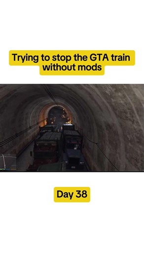 Day 38 of trying to stop the GTA train without mods #gta #grandtheftauto #rockstargames #gta6