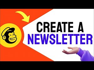 How to CREATE a Newsletter in Mailchimp (Step by Step) 2025