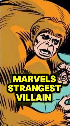 The Gibbon Tried to Be Good But Marvel Wouldn't Let Him #marvel #villain #comics