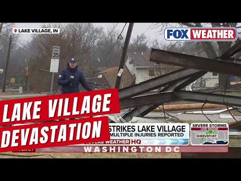At Least 2 Killed After Tornado Rips Through Lake Village, Indiana