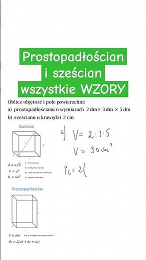 Volume and total area of ​​a cuboid and a cube. AREA AND VOLUME FORMULAE. #maths