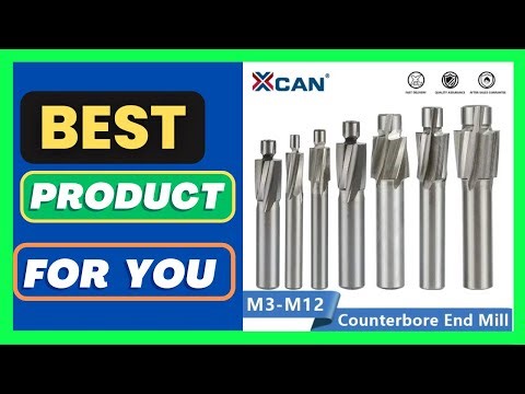 XCAN Milling Cutter HSS Counterbore End Mill