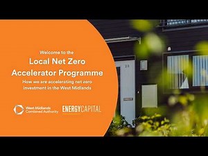 How we are accelerating net zero investment in the West Midlands
