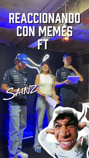 38K views · 512 reactions | Reaccionando con memes ft Carlos Sainz y Alex Albon Gracias @pumamexico por hacer el sueño realidad!! 﫡 #f1 #formula1 #williams #carlossainz | Salma del Toro | Facebook