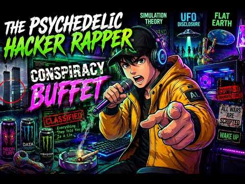 Conspiracy Buffet - The Psychedelic Hacker Rapper