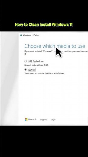 How to Clean Install Windows 11
