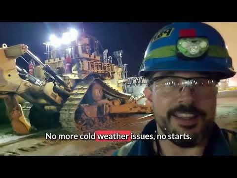 Cold Starts No More for this Caterpillar D11 - ThermaStart Idle Management System