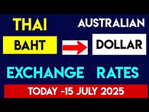Thai Baht to Australian Dollar Rate Today Currency Converter 1THB to AUD 10THB 50THB 15 July 2025