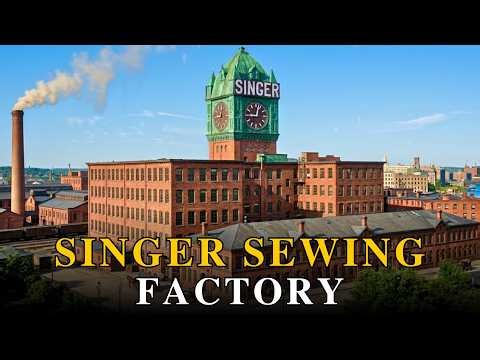 The Entire History of America's No.1 Sewing Machine Empire: The Singer Factory