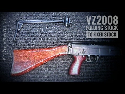 VZ2008 & VZ.58 Stock Removal: Folding to Fixed Stock