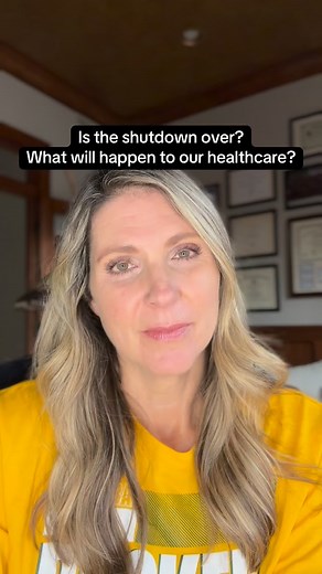 The Senate passed the continuing resolution. We are one step closer to ending the government shutdown. What does that mean for our healthcare? | Dr. Kristin Lyerly
