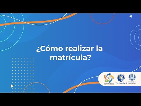 ¿Cómo realizar la Matrícula en la UNED?