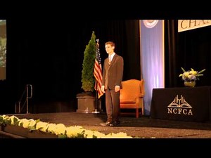 Cody Dedon - NCFCA - National Champion - 2014 1st Place After Dinner Speech