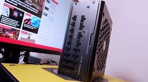 This PSU with connectors in all the wrong places is actually a breeze to build with