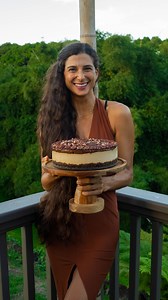 Chocolate Pecan Pumpkin Pie! 🥧🎃🍫 Save this recipe! 👈🏽 It’s perfect to make during the holidays, and I guarantee it will be a hit at any party. It’s luscious, decadent, indulgent, and festive. 😋👌🏽 • I love raw vegan desserts because they are guilt-free and super sweet. 🤪 This tastes like a creamy ice cream pie. It's made without dairy, processed sugars, or other unhealthy ingredients. 🍰 • This pie is made in three steps: the crust, the filling, and the chocolate sauce layer on top. Once