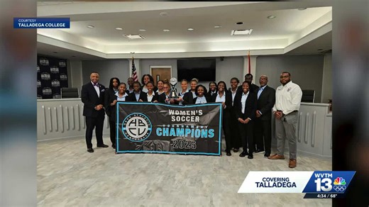 Talladega College women's teams celebrate conference victories