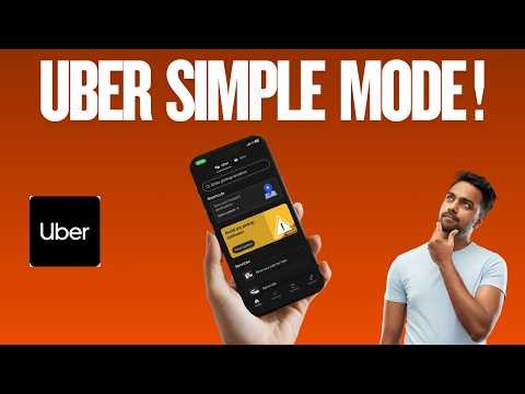How to Enable/Use Uber Simple Mode on iPhone and Android