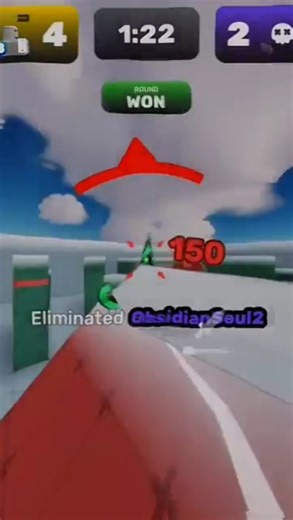 knife trick shot #ytshort #likeforlikes #rivals