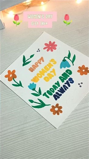 WOMEN'S DAY GIFT IDEA 💕 DIY GIFT FOR MOM ♥️